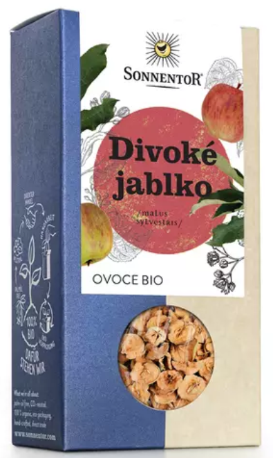 Bio čaj divoké jablko sypaný 90g Sonnentor 